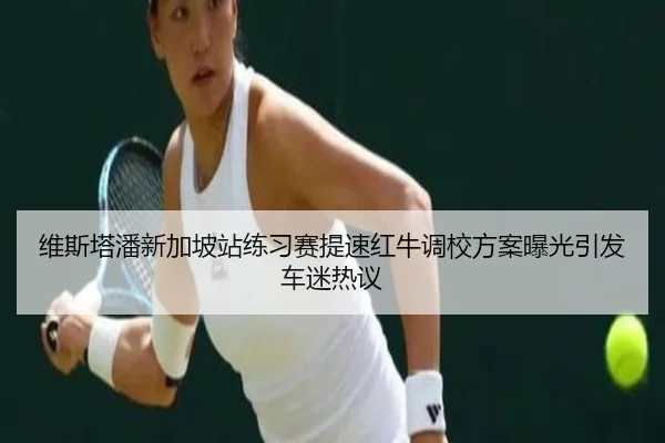 维斯塔潘新加坡站练习赛提速红牛调校方案曝光引发车迷热议